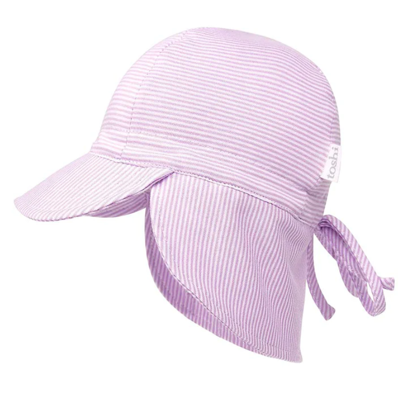 Baby Flap Cap Lavender