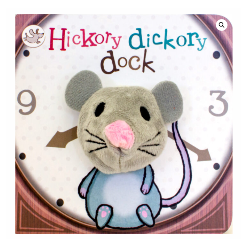 Hickory Dickory Finger Puppet Book