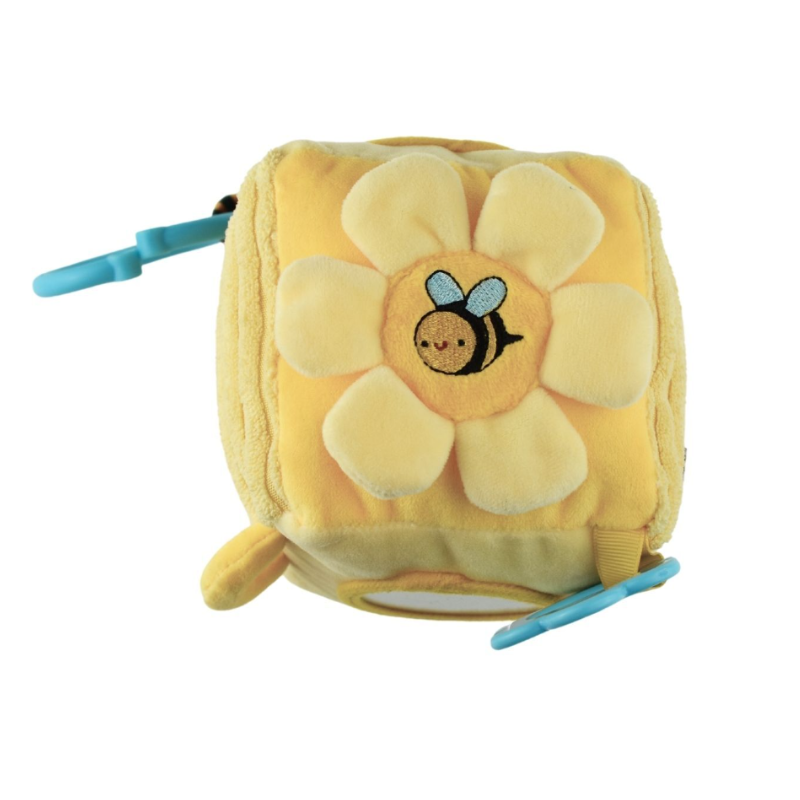 Snuggle Buddy Honey Bee Discovery Cube