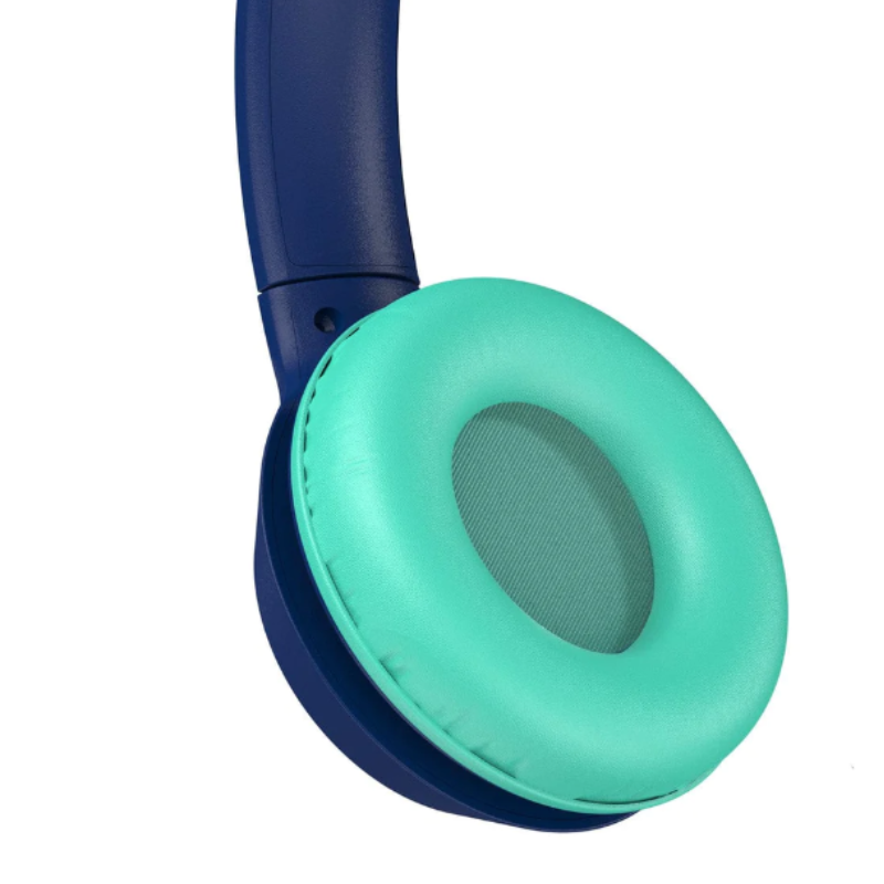 Kidjamz Wireless Safe Listening Headphones - Blue