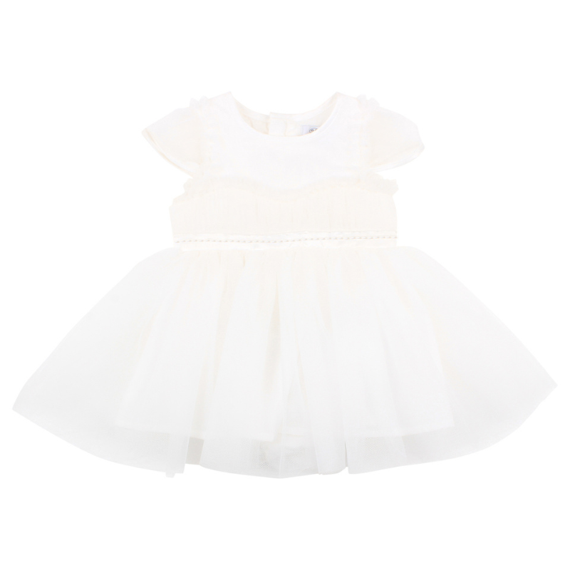 Ruched Panel Toddler Dress