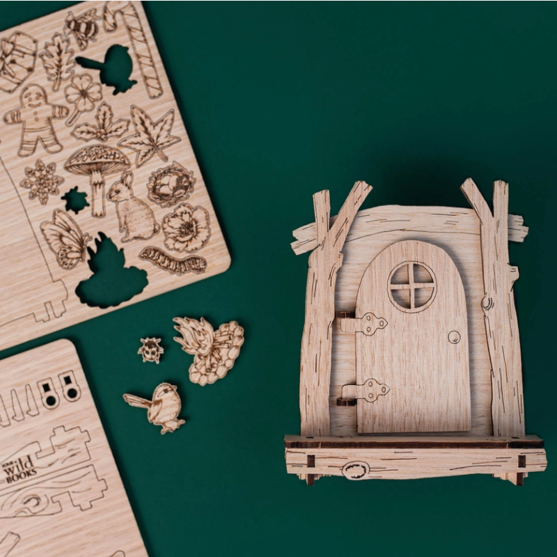 Wooden Fairy Door Kit