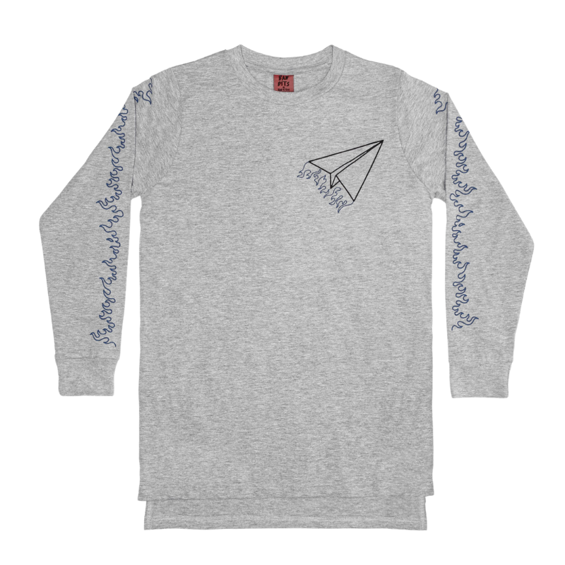 This Plane Is On Fire L/s Tee