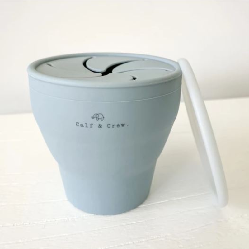 Collapsible Snack Cup Blue