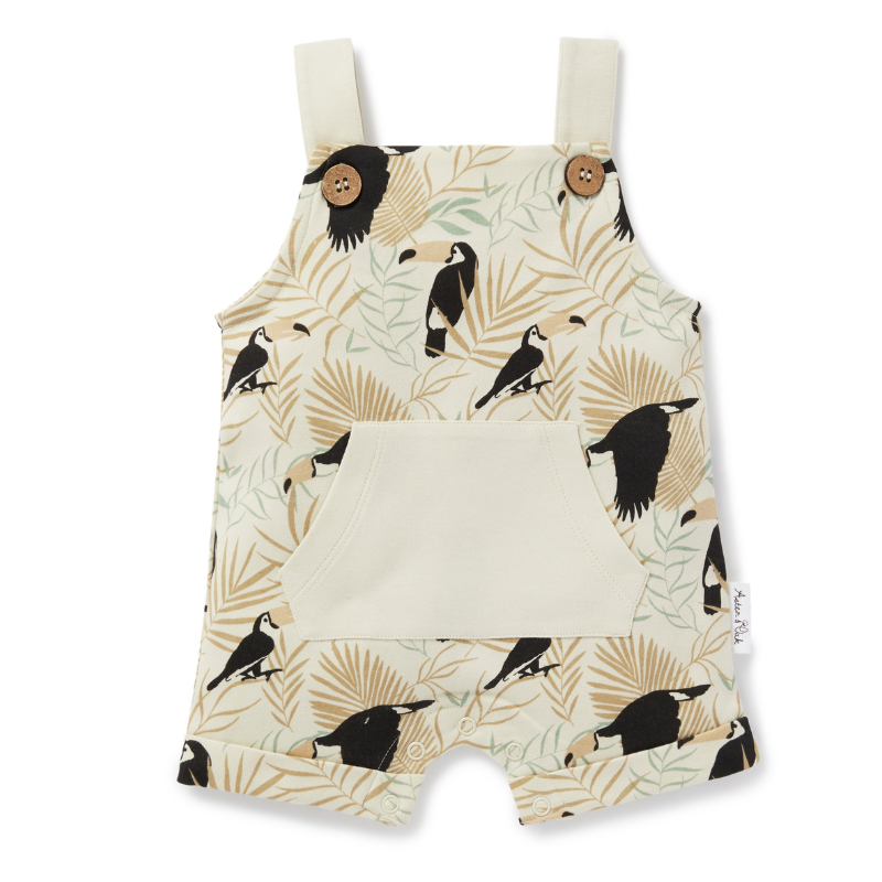 Toucan Pocket Overalls