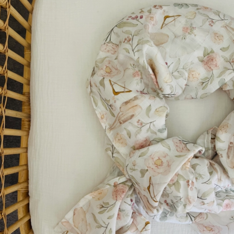 Bamboo Muslin Wrap Amelia