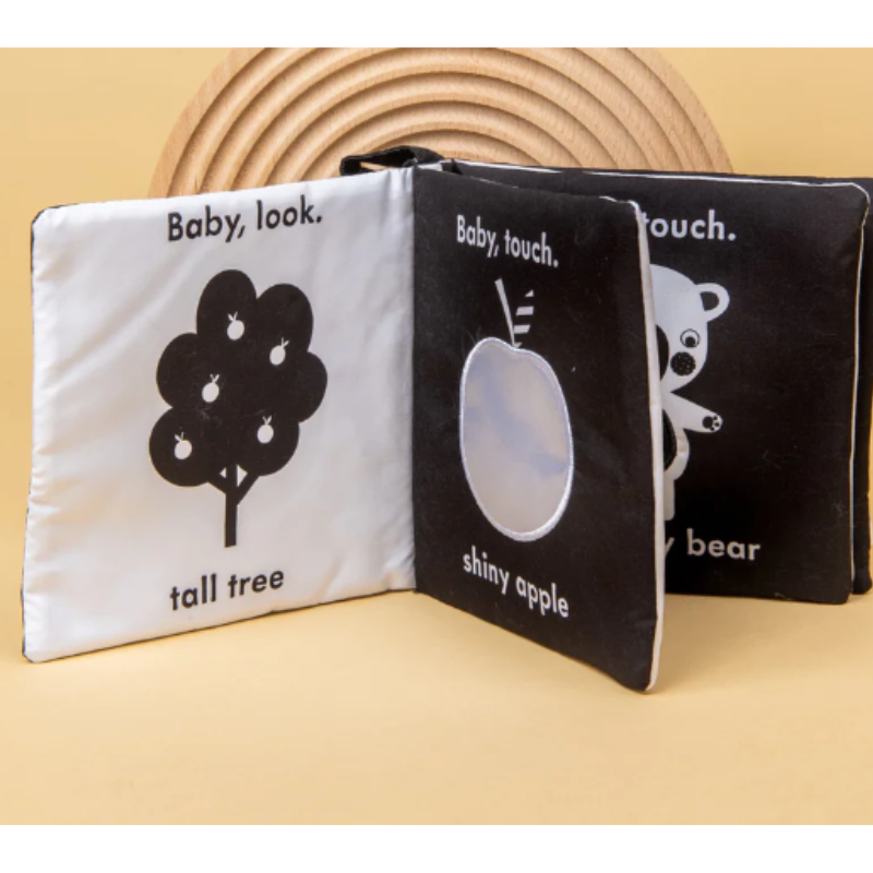 Baby Touch: My First Book - A Black &amp; White Cloth Book