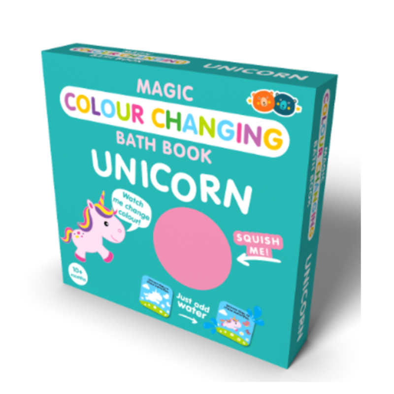 Magic Colour Changing Bath Book Unicorn