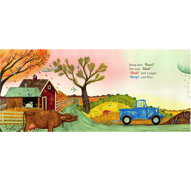 Little Blue Truck Board Book