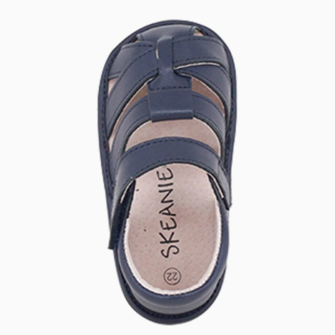 Charlie First/Pre Walker Toddler Sandals Navy Blue