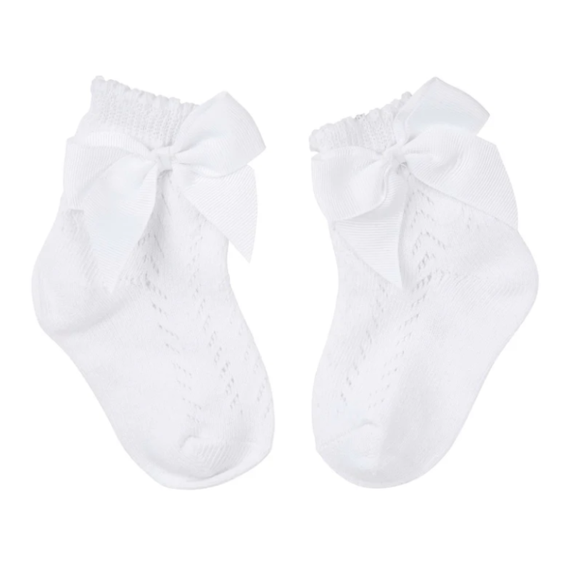 Baby Bow Crew Socks