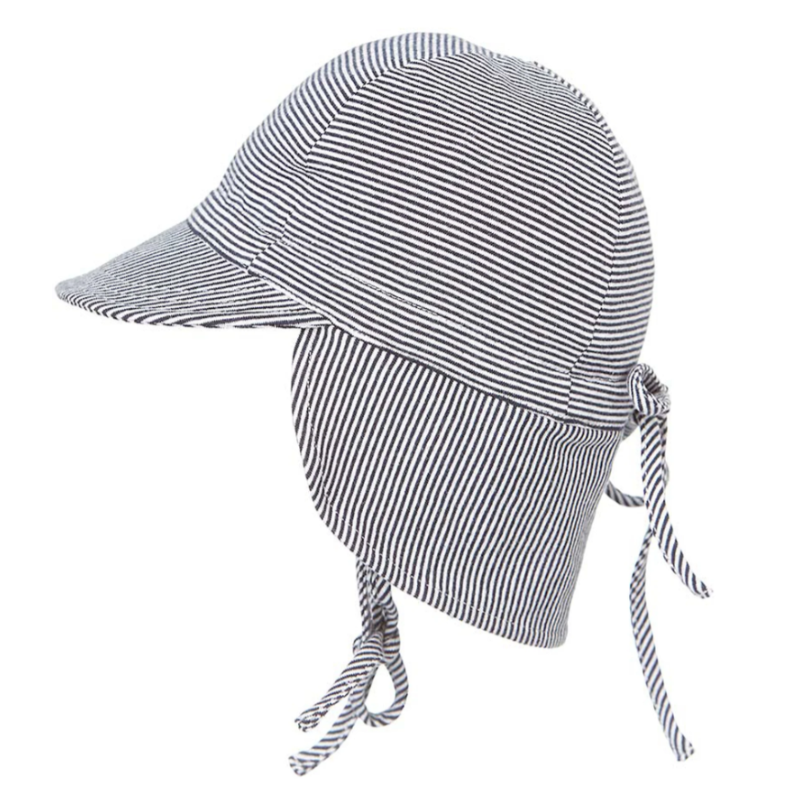 Baby Flap Cap - Periwinkle