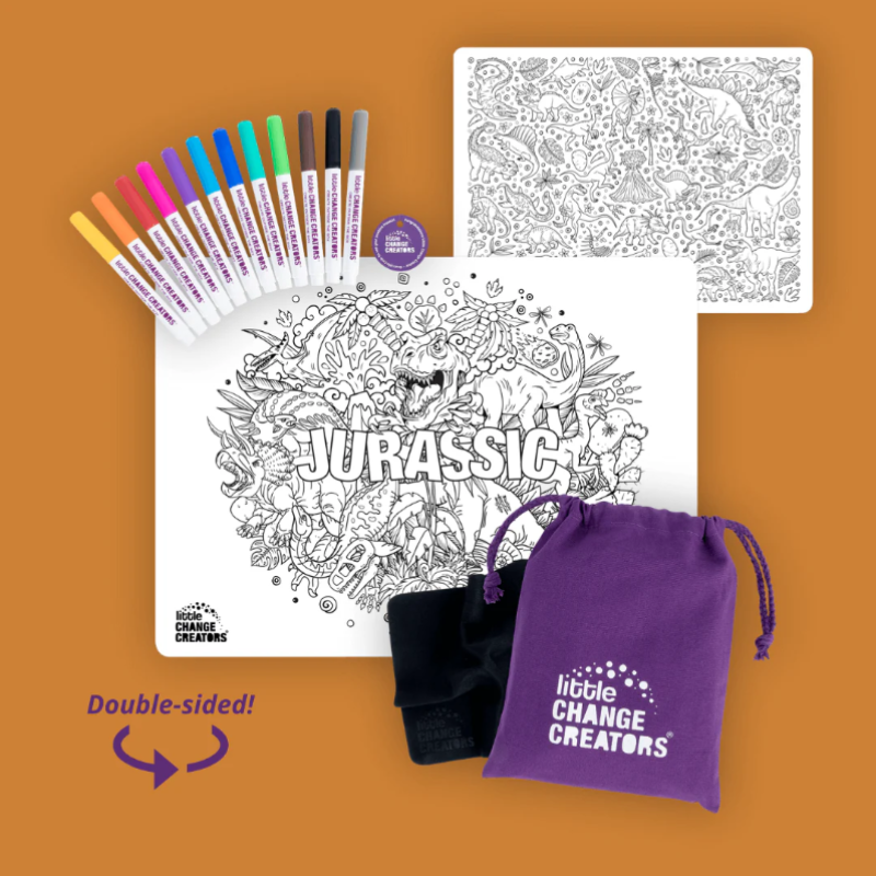 Re-FUN-able Colour + Draw Set - JURASSIC