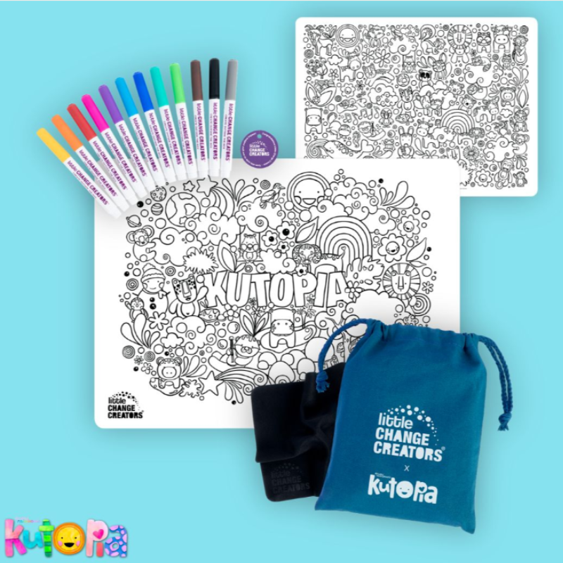 Re-FUN-able Colour + Draw Set - KUTOPIA