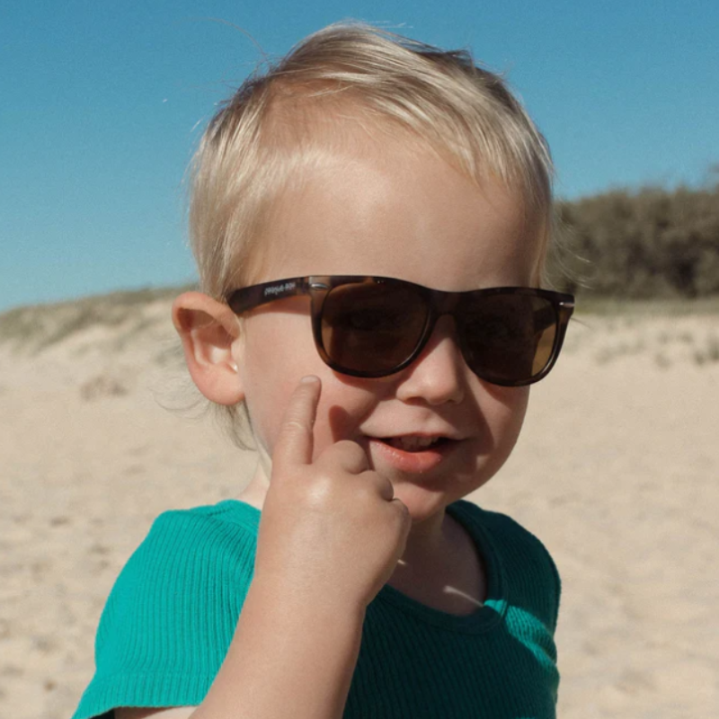Sunglasses Baby Mini Gadget Khaki Tortoise Shell 0-2y