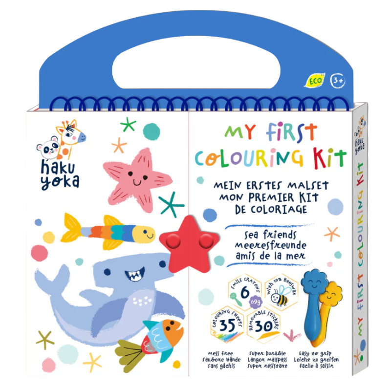 My First Colouring Kit - Sea Friends