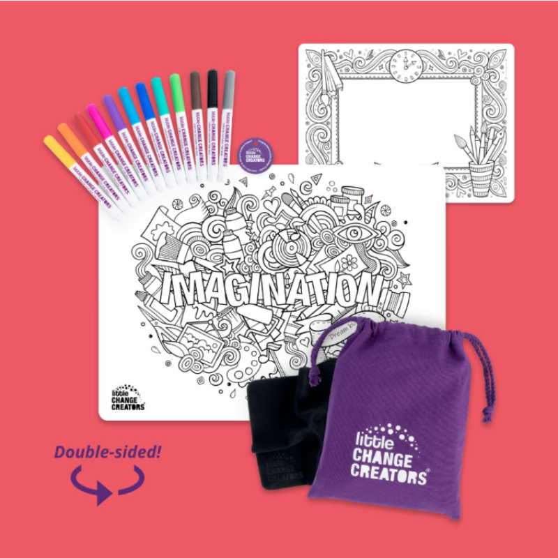 Re-FUN-able Colour + Draw Set - IMAGINATION