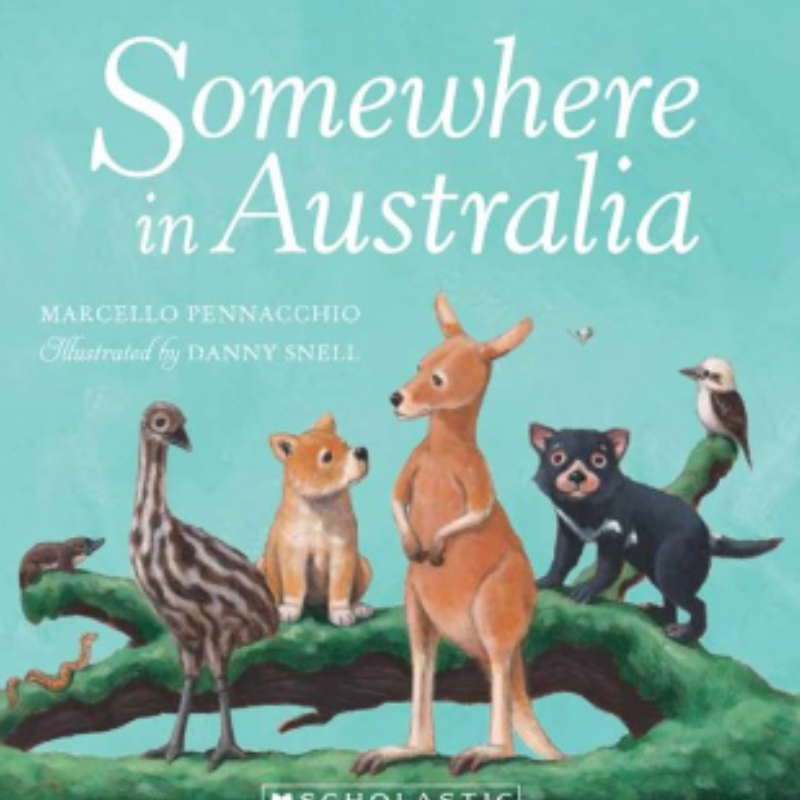 Somewhere In Australia Board Book