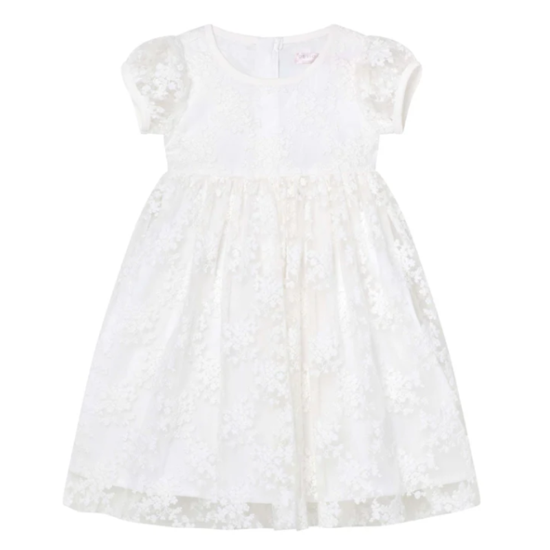 Sophia L/S Lace Christening Dress