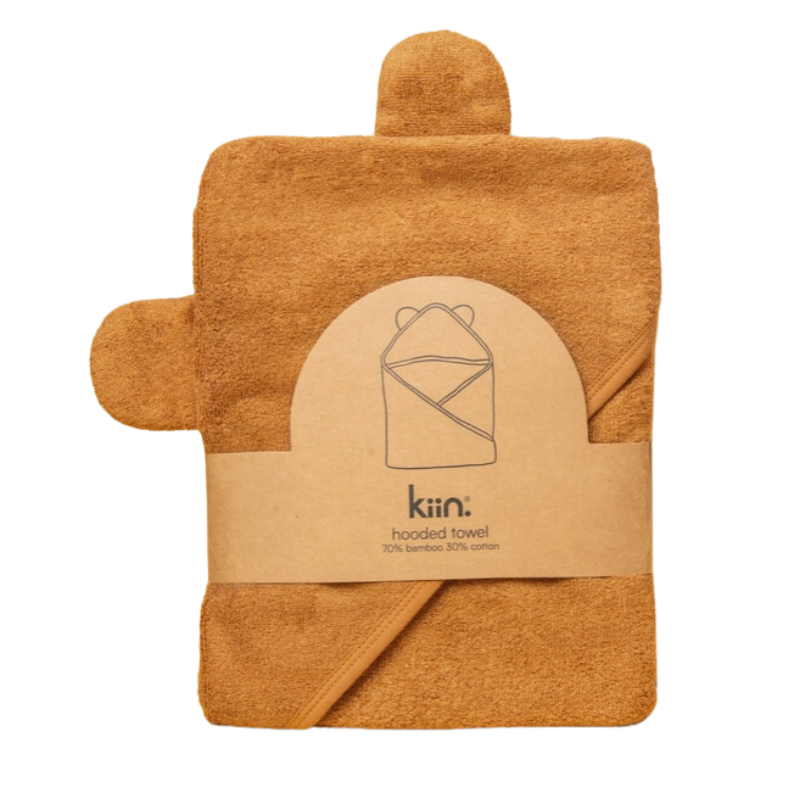 Hooded Towel Caramel