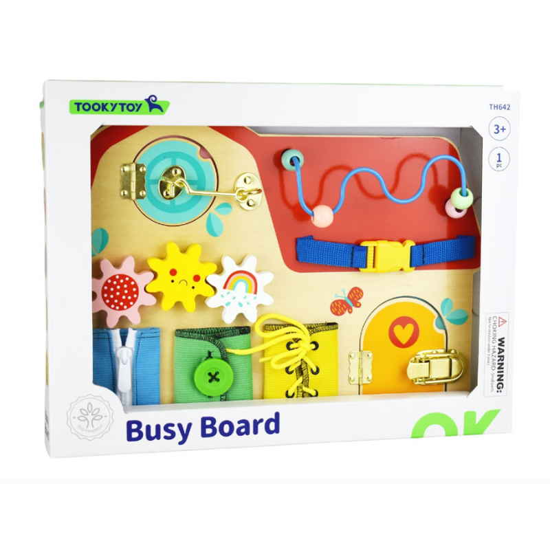 Wooden Busy Board