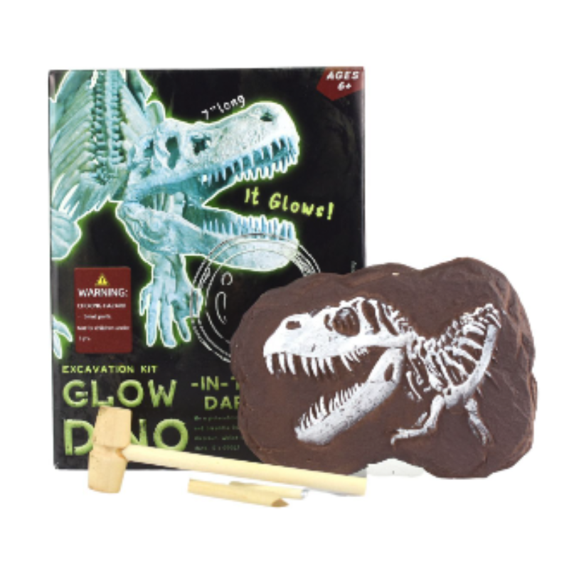 Glow In The Dark Tyrannosaurus Excavation Kit