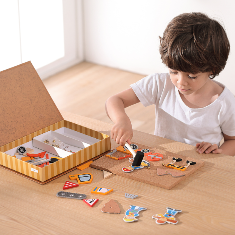 Wooden Truck Tap A Shape Bookcase