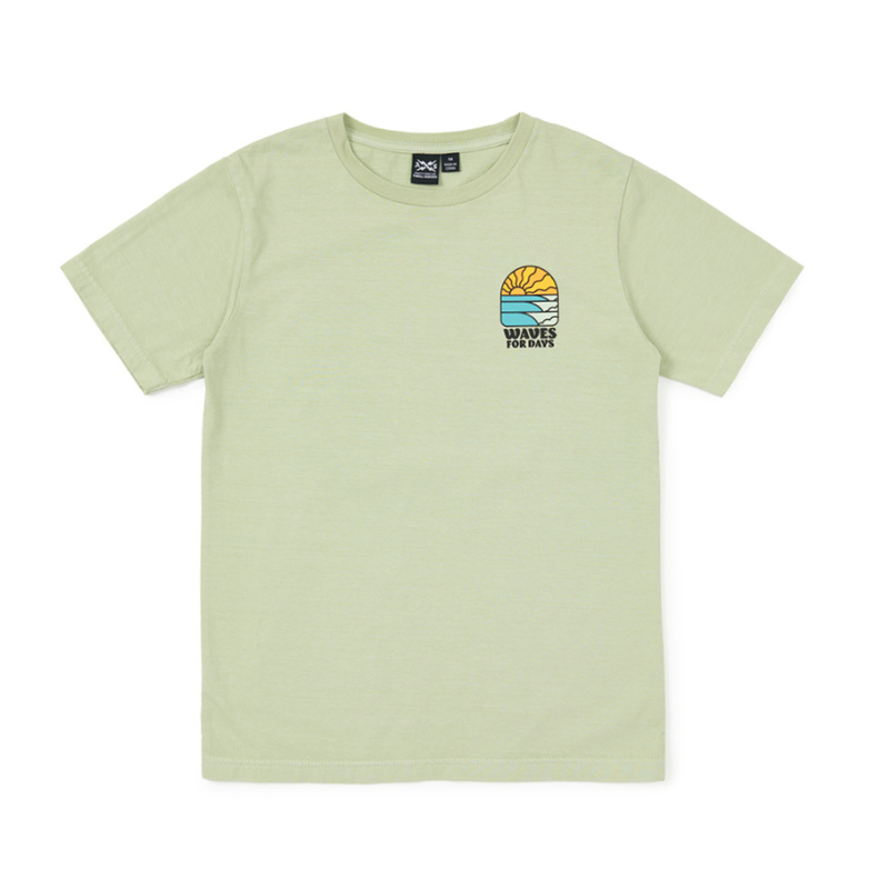 Barrel Tee Aloe - Kids