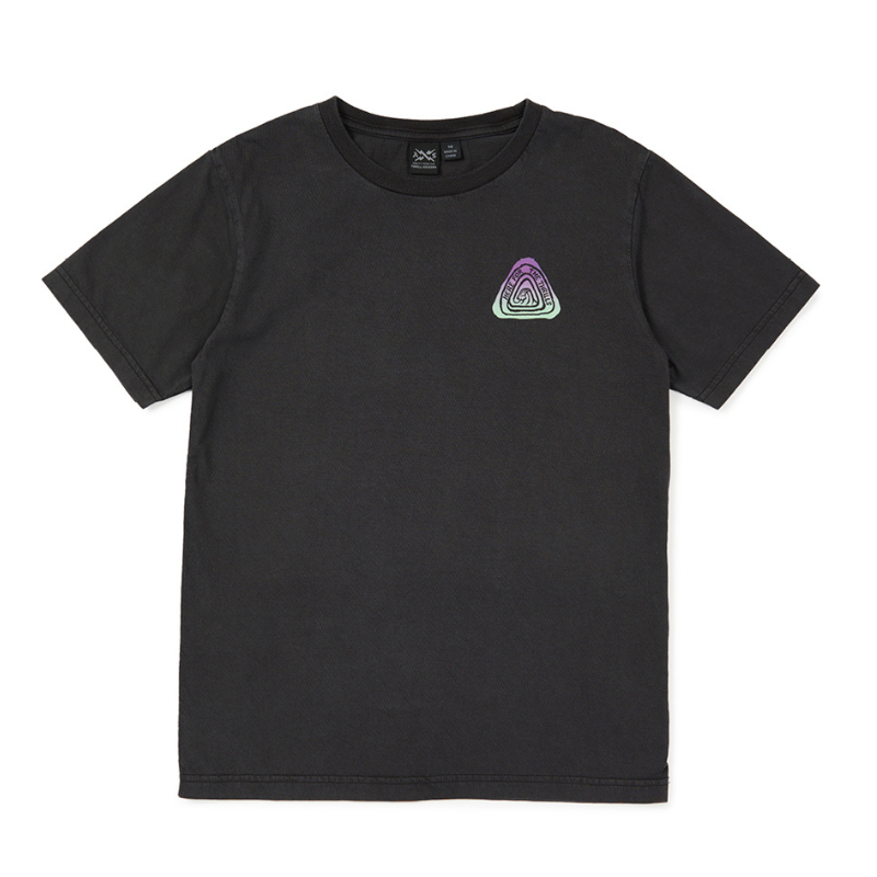 Troppo Tee Washed Black- Kids