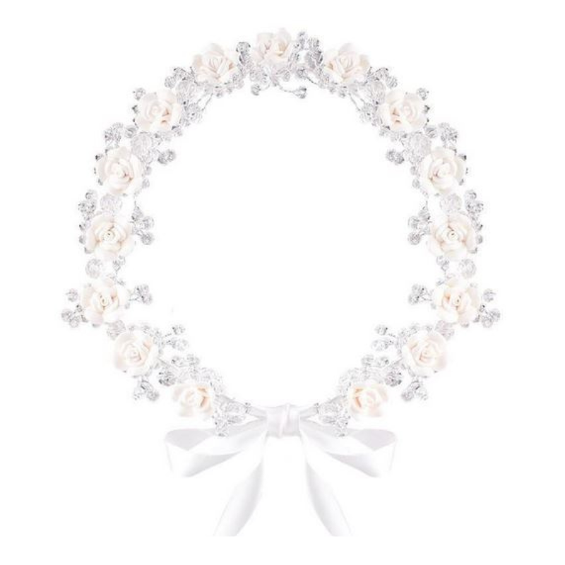 Crystal Flower Crown - One Size