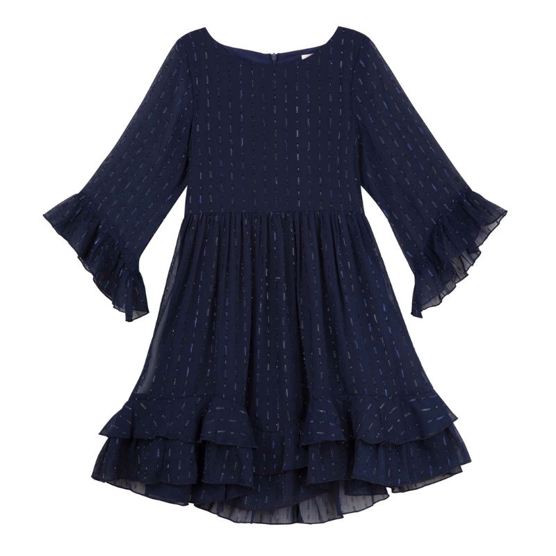 Mackenzie L/s Bell Sleeve Dress