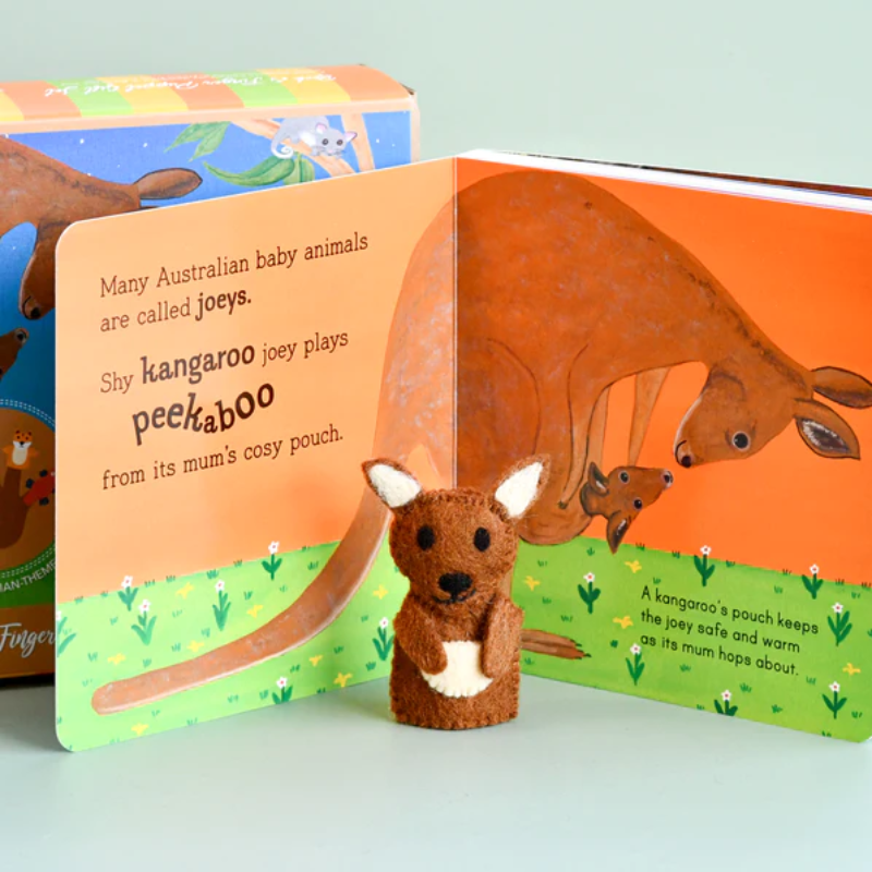 Australian Baby Animals With Book Gift Set