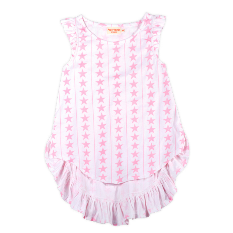 Frilled Bustle Singlet - Stars And