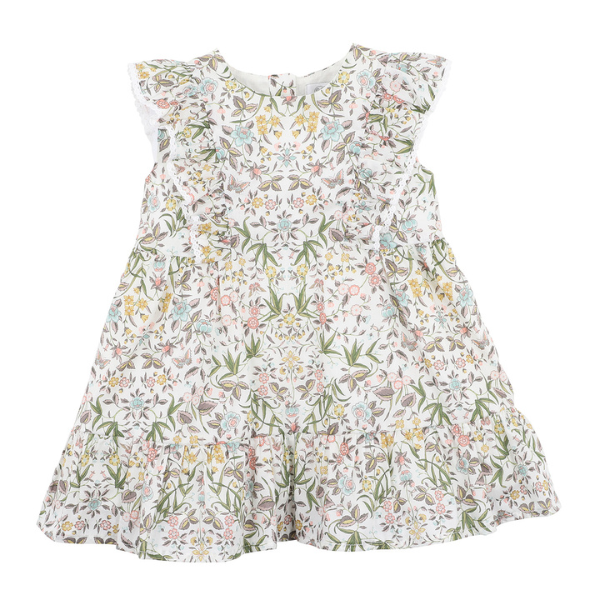 Liberty Frill Dress - Tapestry