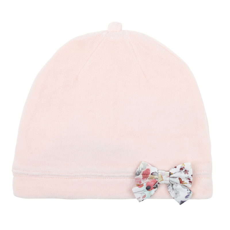 Liberty Pink Velour Beanie