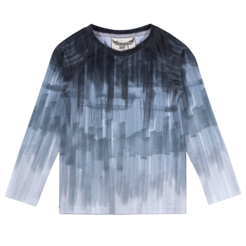 Long Sleeve Rashie - Texta Ombre