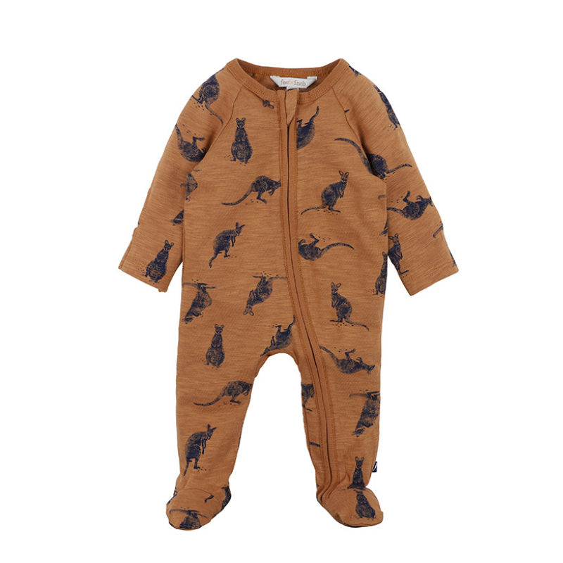 WALLABY ZIP ONESIE