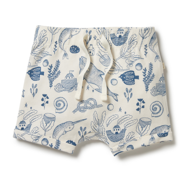 Organic Tie Front Short