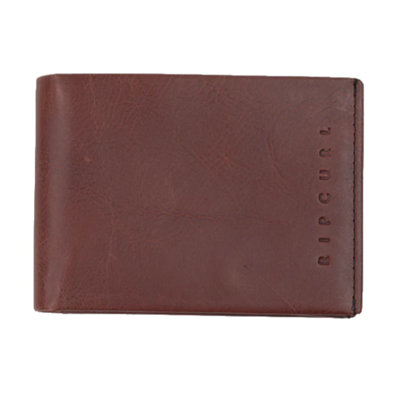 Vintage Rfid Slim Leather Wallet