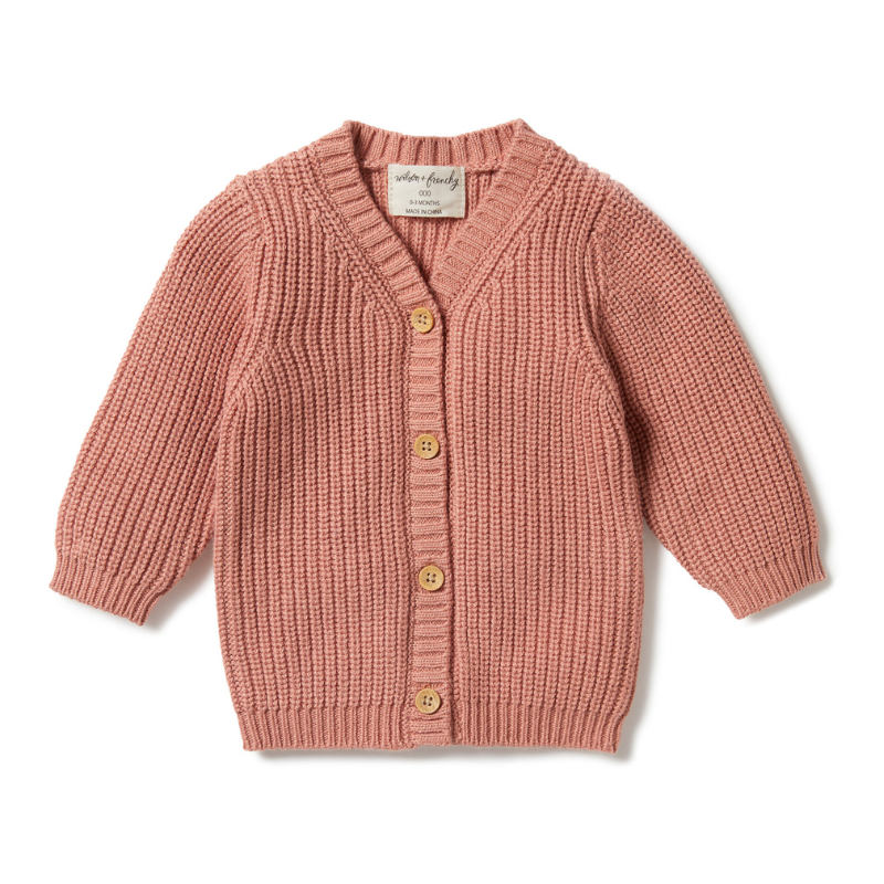 Knitted Button Cardigan